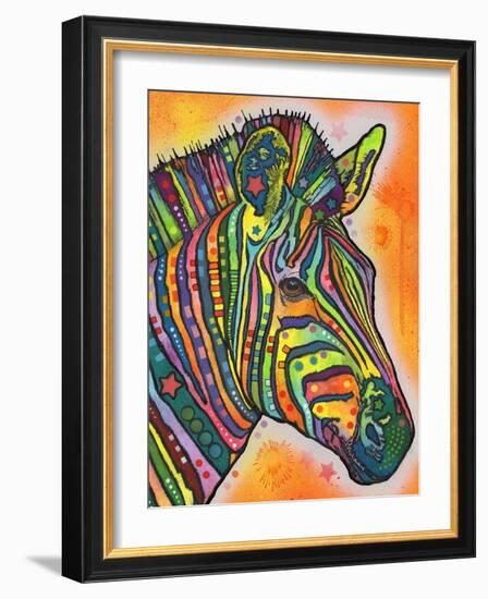 Zebra-Dean Russo-Framed Giclee Print