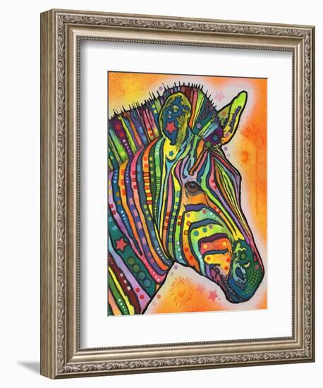 Zebra-Dean Russo-Framed Giclee Print