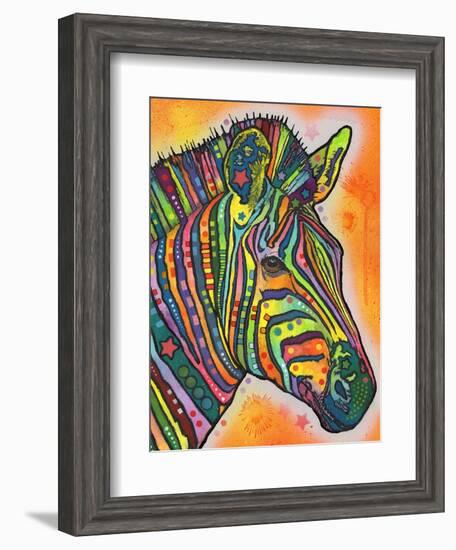 Zebra-Dean Russo-Framed Giclee Print