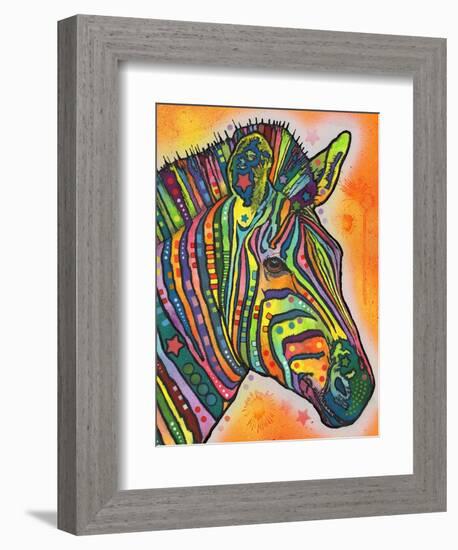 Zebra-Dean Russo-Framed Giclee Print