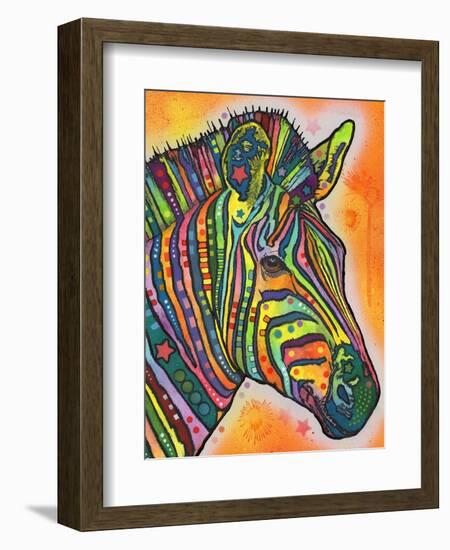 Zebra-Dean Russo-Framed Giclee Print