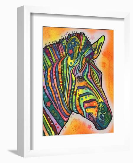 Zebra-Dean Russo-Framed Giclee Print