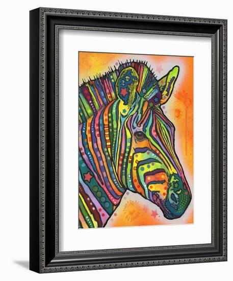 Zebra-Dean Russo-Framed Giclee Print