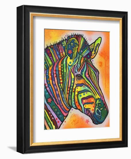 Zebra-Dean Russo-Framed Giclee Print