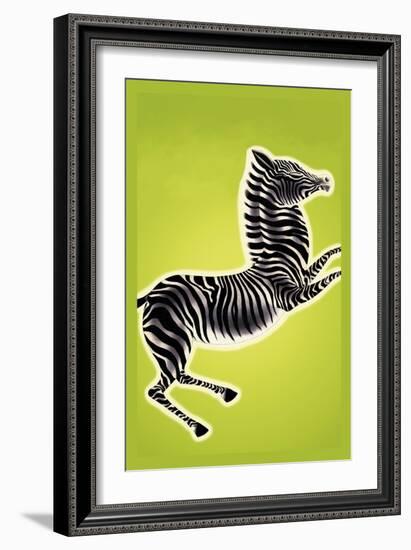 Zebra-Frank Mcintosh-Framed Art Print