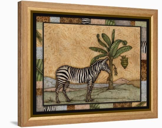 Zebra-Robin Betterley-Framed Premier Image Canvas
