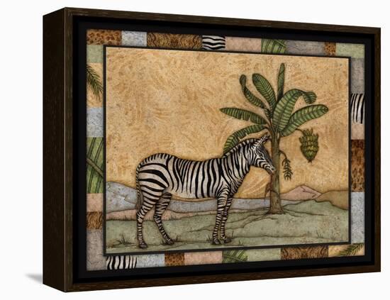 Zebra-Robin Betterley-Framed Premier Image Canvas