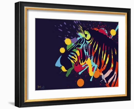 Zebra-Mark Ashkenazi-Framed Giclee Print