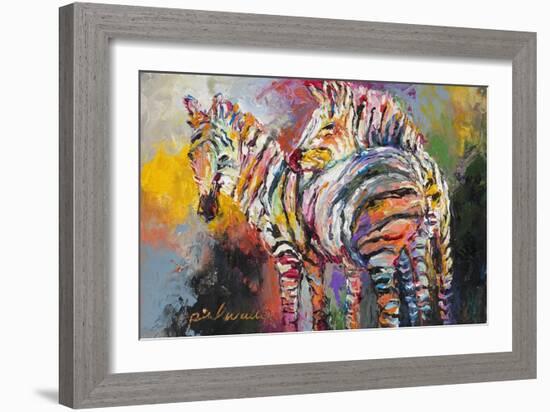 Zebras-Richard Wallich-Framed Giclee Print