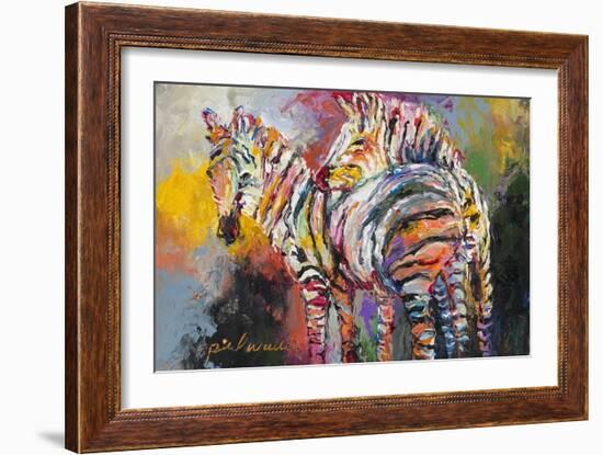 Zebras-Richard Wallich-Framed Giclee Print