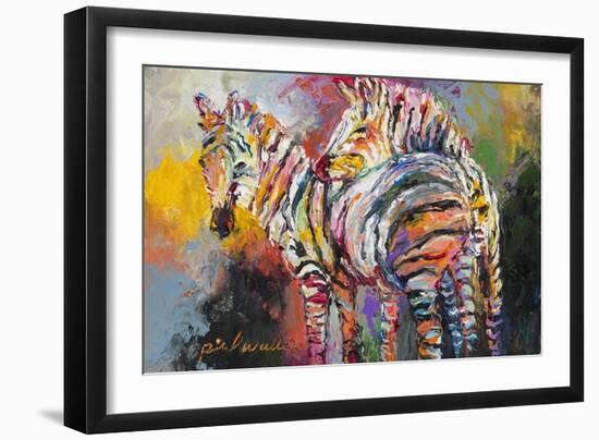 Zebras-Richard Wallich-Framed Giclee Print