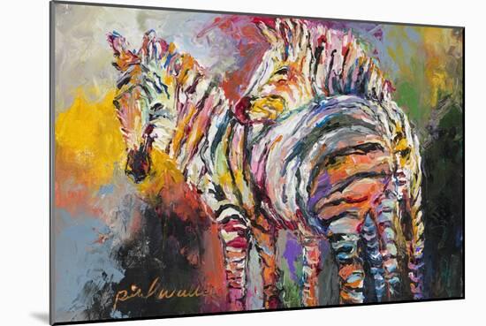 Zebras-Richard Wallich-Mounted Giclee Print