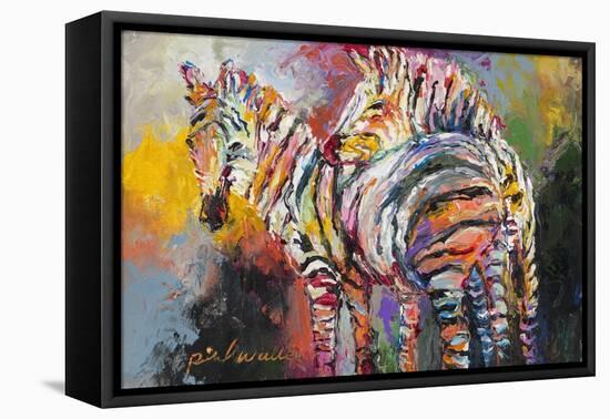 Zebras-Richard Wallich-Framed Premier Image Canvas