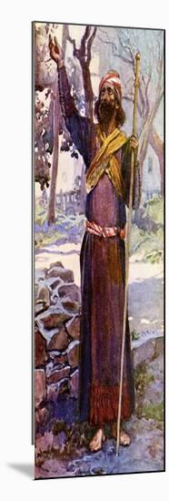 Zechariah by J James Tissot - Bible-James Jacques Joseph Tissot-Mounted Giclee Print