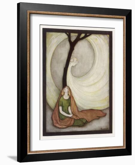 Zelie and the Fairy Candide-Jennie Harbour-Framed Art Print