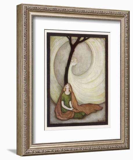 Zelie and the Fairy Candide-Jennie Harbour-Framed Art Print