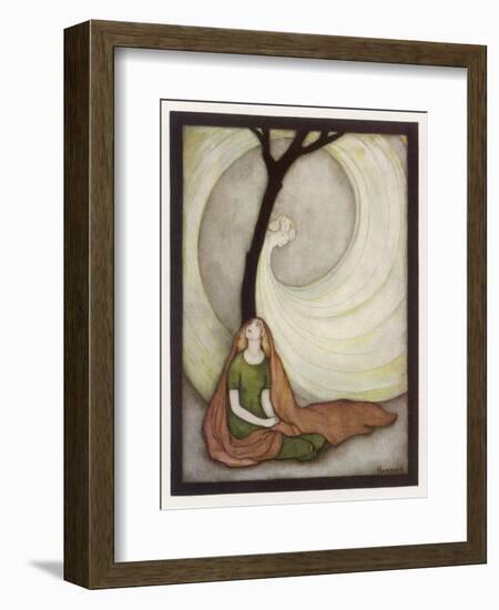 Zelie and the Fairy Candide-Jennie Harbour-Framed Art Print