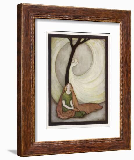 Zelie and the Fairy Candide-Jennie Harbour-Framed Art Print