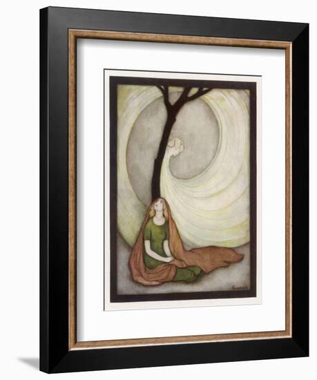 Zelie and the Fairy Candide-Jennie Harbour-Framed Art Print