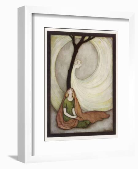 Zelie and the Fairy Candide-Jennie Harbour-Framed Art Print