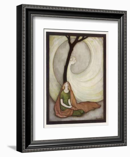 Zelie and the Fairy Candide-Jennie Harbour-Framed Art Print