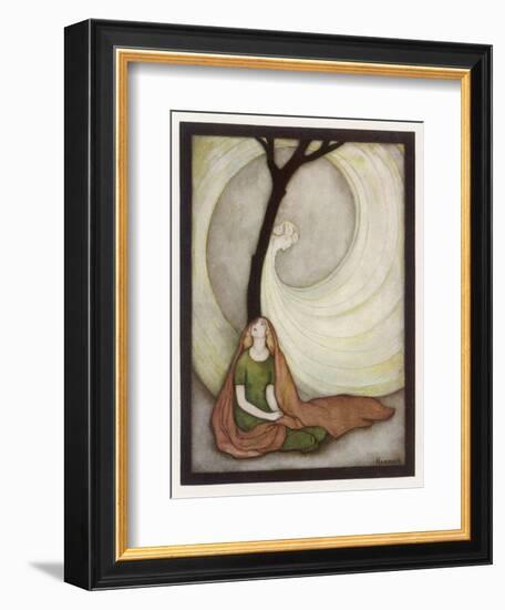 Zelie and the Fairy Candide-Jennie Harbour-Framed Art Print