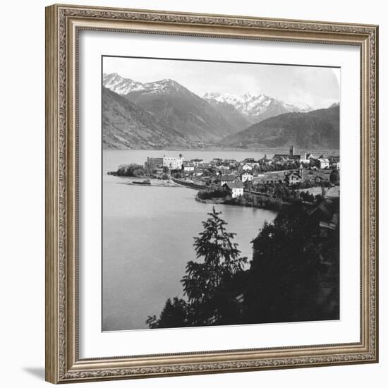 Zell Am See, Salzburg, Austria, C1900s-Wurthle & Sons-Framed Photographic Print