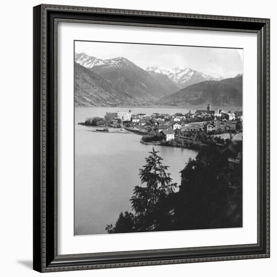 Zell Am See, Salzburg, Austria, C1900s-Wurthle & Sons-Framed Photographic Print