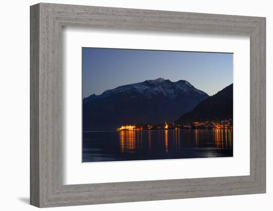 Zeller See Lake with View at Zell Am See and Hohe Tauern, Austria, Salzburg, Pinzgau-Volker Preusser-Framed Photographic Print