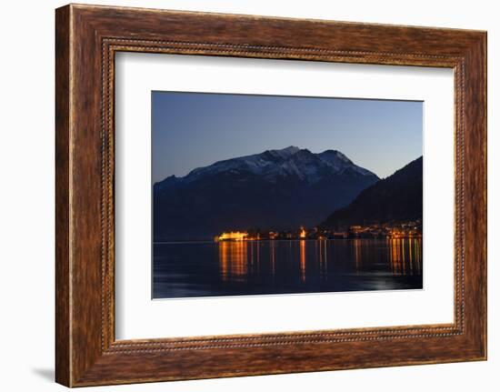 Zeller See Lake with View at Zell Am See and Hohe Tauern, Austria, Salzburg, Pinzgau-Volker Preusser-Framed Photographic Print