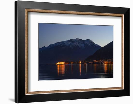 Zeller See Lake with View at Zell Am See and Hohe Tauern, Austria, Salzburg, Pinzgau-Volker Preusser-Framed Photographic Print