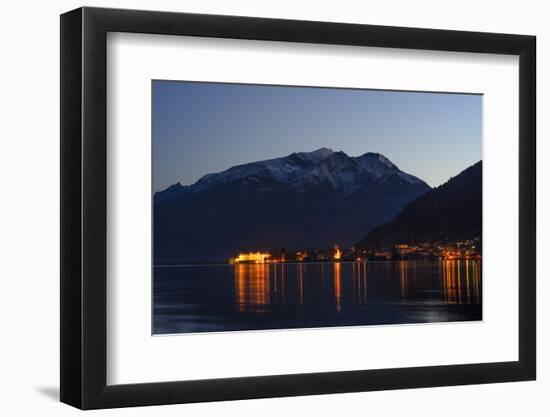 Zeller See Lake with View at Zell Am See and Hohe Tauern, Austria, Salzburg, Pinzgau-Volker Preusser-Framed Photographic Print