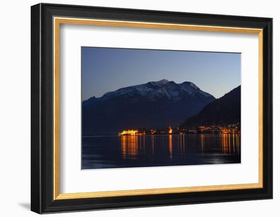 Zeller See Lake with View at Zell Am See and Hohe Tauern, Austria, Salzburg, Pinzgau-Volker Preusser-Framed Photographic Print