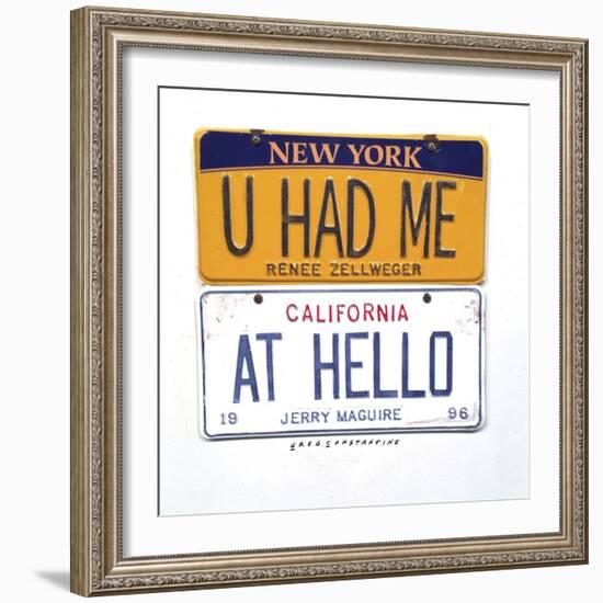 Zellweger Hello-Gregory Constantine-Framed Giclee Print