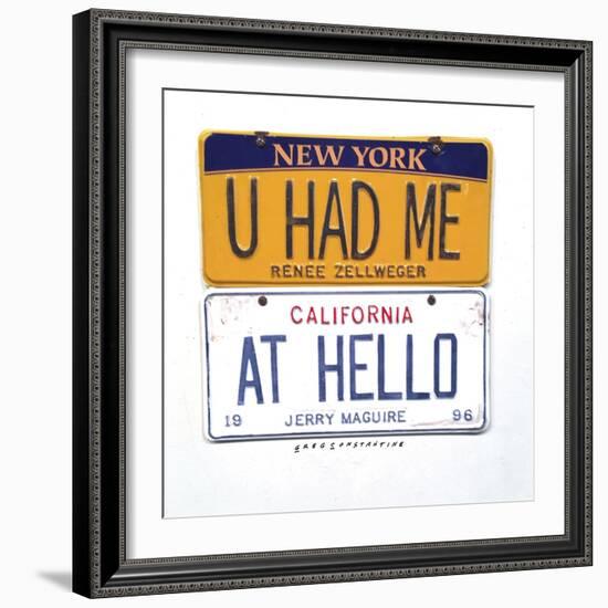 Zellweger Hello-Gregory Constantine-Framed Giclee Print