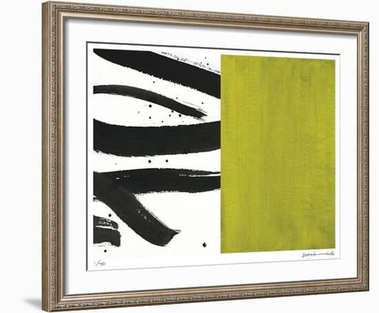 Zen Bamboo-Maria Lobo-Framed Giclee Print