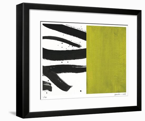 Zen Bamboo-Maria Lobo-Framed Giclee Print