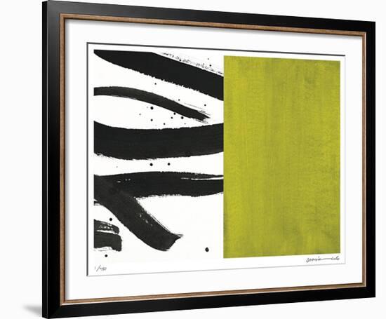 Zen Bamboo-Maria Lobo-Framed Giclee Print