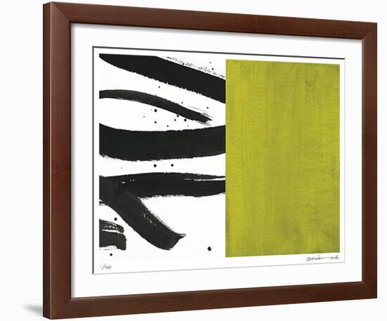 Zen Bamboo-Maria Lobo-Framed Giclee Print