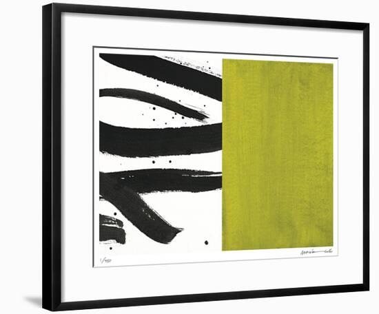 Zen Bamboo-Maria Lobo-Framed Giclee Print