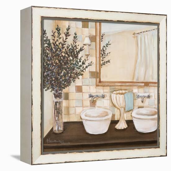 Zen Bath I-Hakimipour-ritter-Framed Stretched Canvas