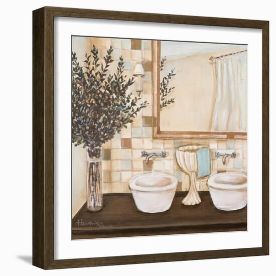 Zen Bath I-Hakimipour-ritter-Framed Premium Giclee Print