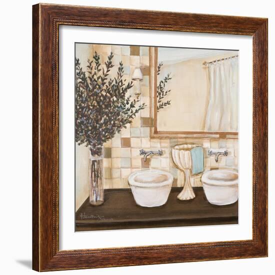 Zen Bath I-Hakimipour-ritter-Framed Premium Giclee Print