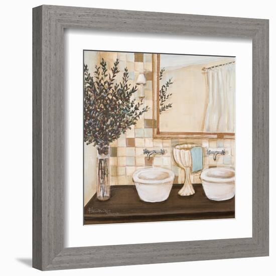 Zen Bath I-Hakimipour-ritter-Framed Art Print