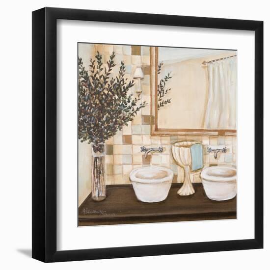 Zen Bath I-Hakimipour-ritter-Framed Art Print