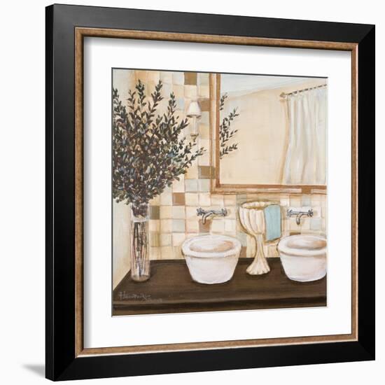 Zen Bath I-Hakimipour-ritter-Framed Art Print