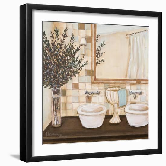 Zen Bath I-Hakimipour-ritter-Framed Art Print