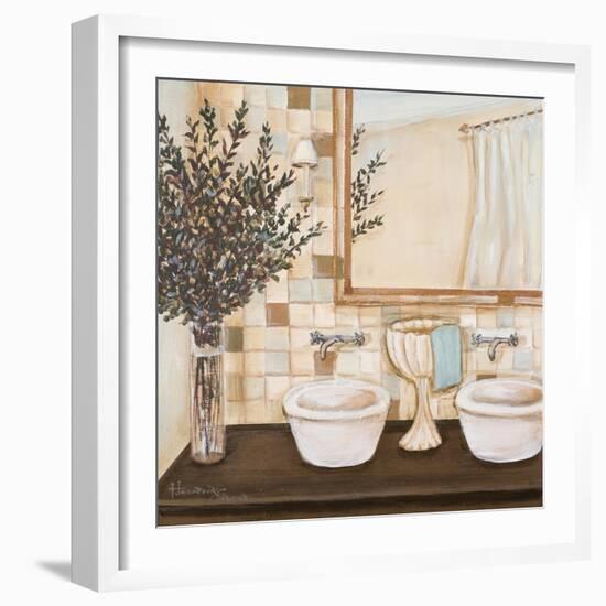 Zen Bath I-Hakimipour-ritter-Framed Art Print