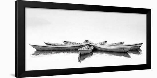 Zen Boats-Unknown-Framed Art Print