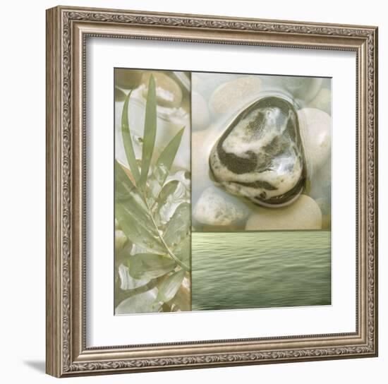 Zen Elements IV-Donna Geissler-Framed Art Print